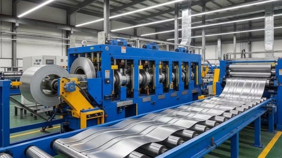 طراح و سازنده دستگاه رول فرمینگ سینوسی و ذوزنقه‌ای در مازندران