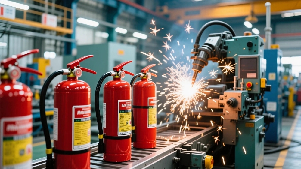 گروه صنعتی سالیان ماشین طبرستان تولیدکننده کپسول آتش‌نشانی صنعتی