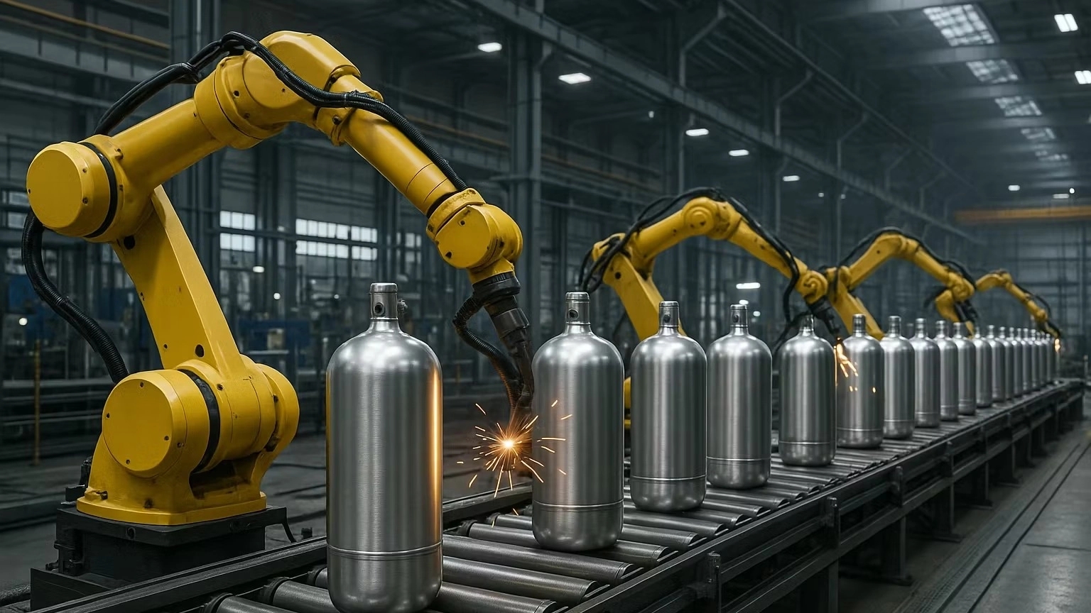 تولید سیلندر گاز CO2 سالیان ماشین طبرستان