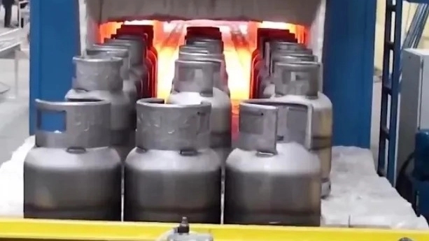 خط تولید سیلندرهای گاز مایع و LPG وزن های مختلف